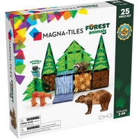 MAGNA-TILES | Forest Animals | 25-Pieces | Age 3+ | TOYBOX