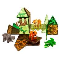 Magna-Tilesâ® Jungle Animals 25-Pieces