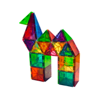 Magna-Tilesâ® Clear Colors 100 Pieces Set