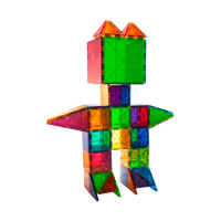 Magna-Tilesâ® Clear Colors 100 Pieces Set