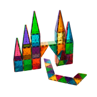 Magna-Tilesâ® Clear Colors 100 Pieces Set