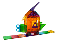 MAGNA-TILES® Clear Colors 48 Pieces Deluxe Set