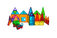 MAGNA-TILES® Clear Colors 48 Pieces Deluxe Set
