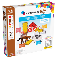 Magna-Tilesâ® Farm Animals 25 - Pieces Set