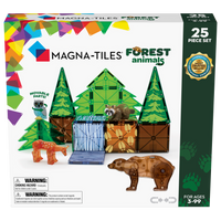 Magna-Tilesâ® Forest Animals 25-Pieces