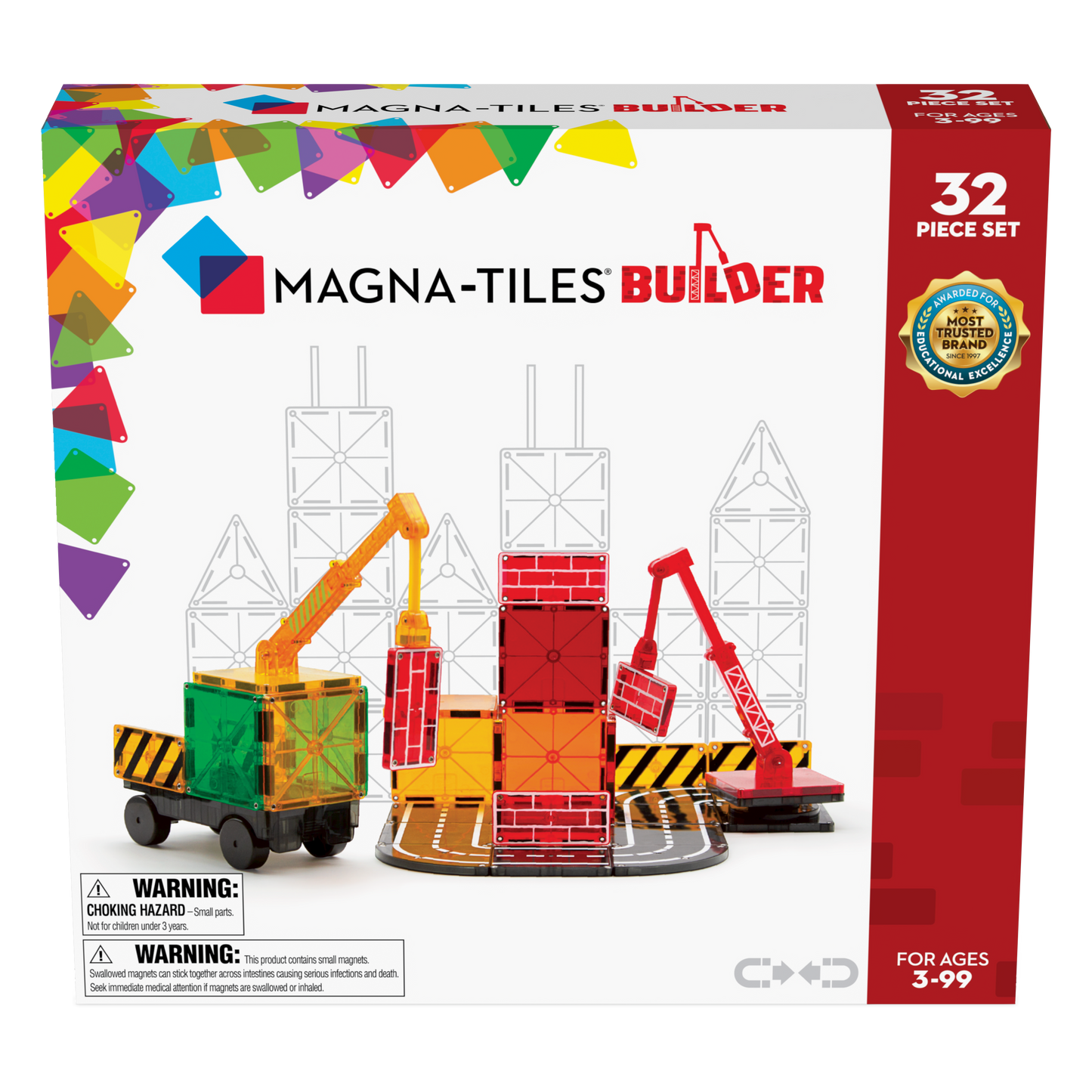 Magna-Tilesâ® Builders 32-Pieces