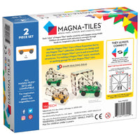Magna-Tilesâ® Car Expansion 2-Piece Set Green & Yellow