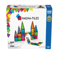 MAGNA-TILES | Classic 100 - Piece Set | Age 3+| TOYBOX