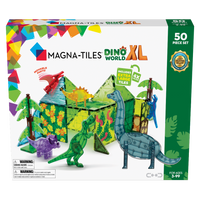 Magna-Tilesâ® Dino World Xl 50-Pieces Set