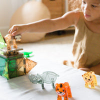 Magna-Tilesâ® Jungle Animals 25-Pieces