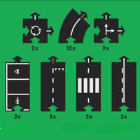 Waytoplay 24-Piece Highway Set