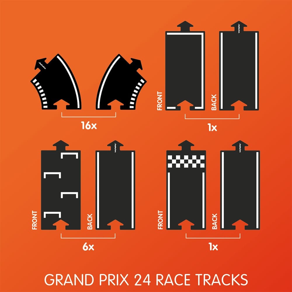Waytoplay Grand Prix 24 Pieces Set