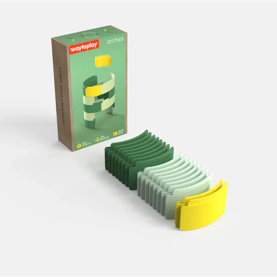 Waytoplay | Arches - Starter 18 pc set | Construction Toy