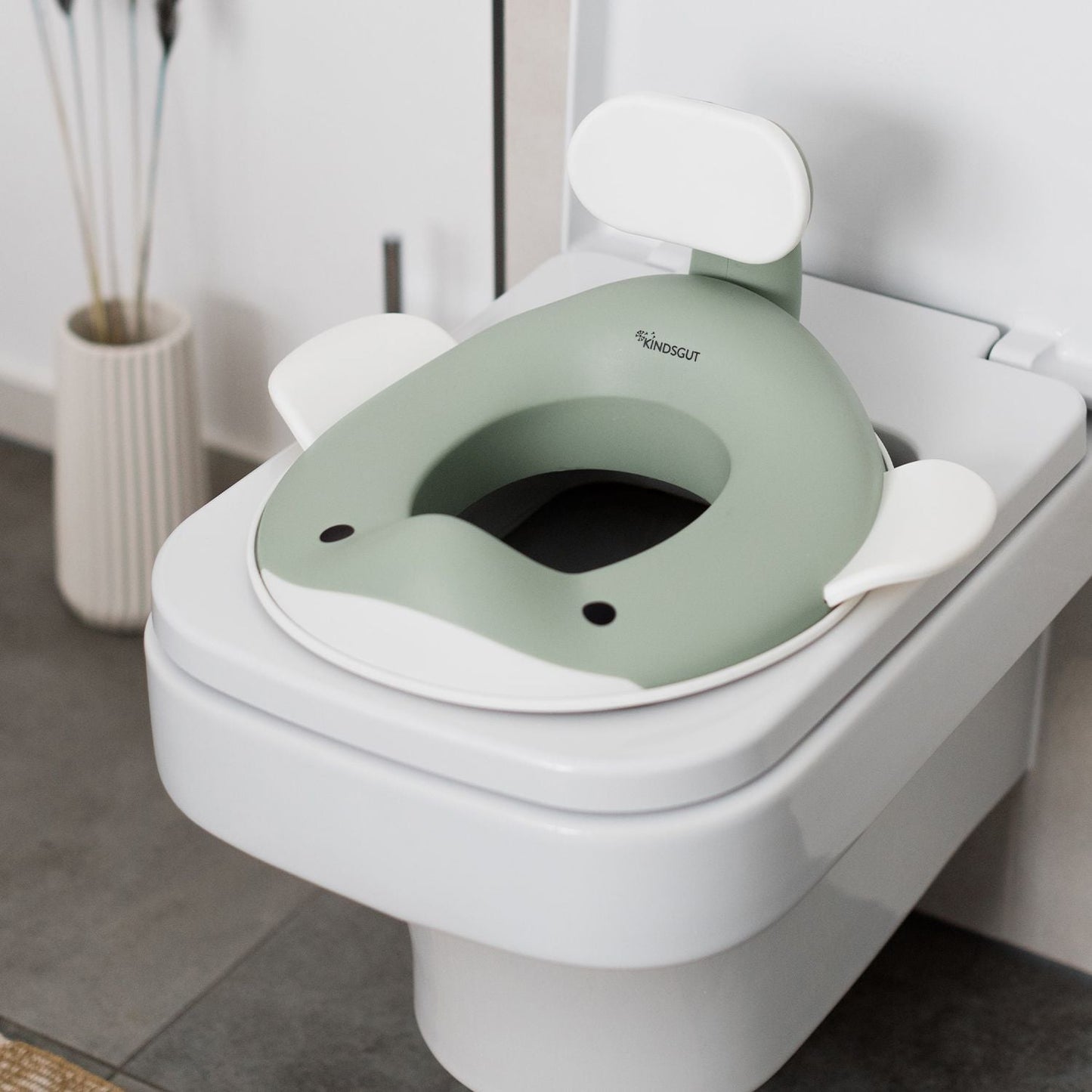 Whale Toilet Trainer Seat - Pistachio