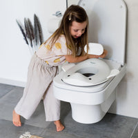 Whale Toilet Trainer Seat “ Light Grey