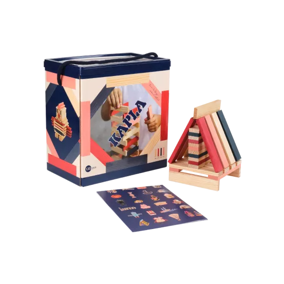 120 Box - Red, Pink, Dark Blue