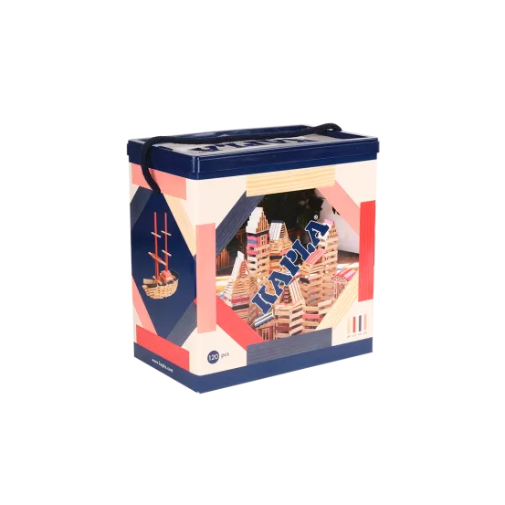 120 Box - Red, Pink, Dark Blue