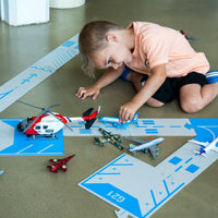 Waytoplay Runway Recycled Cardboard Toy Road
