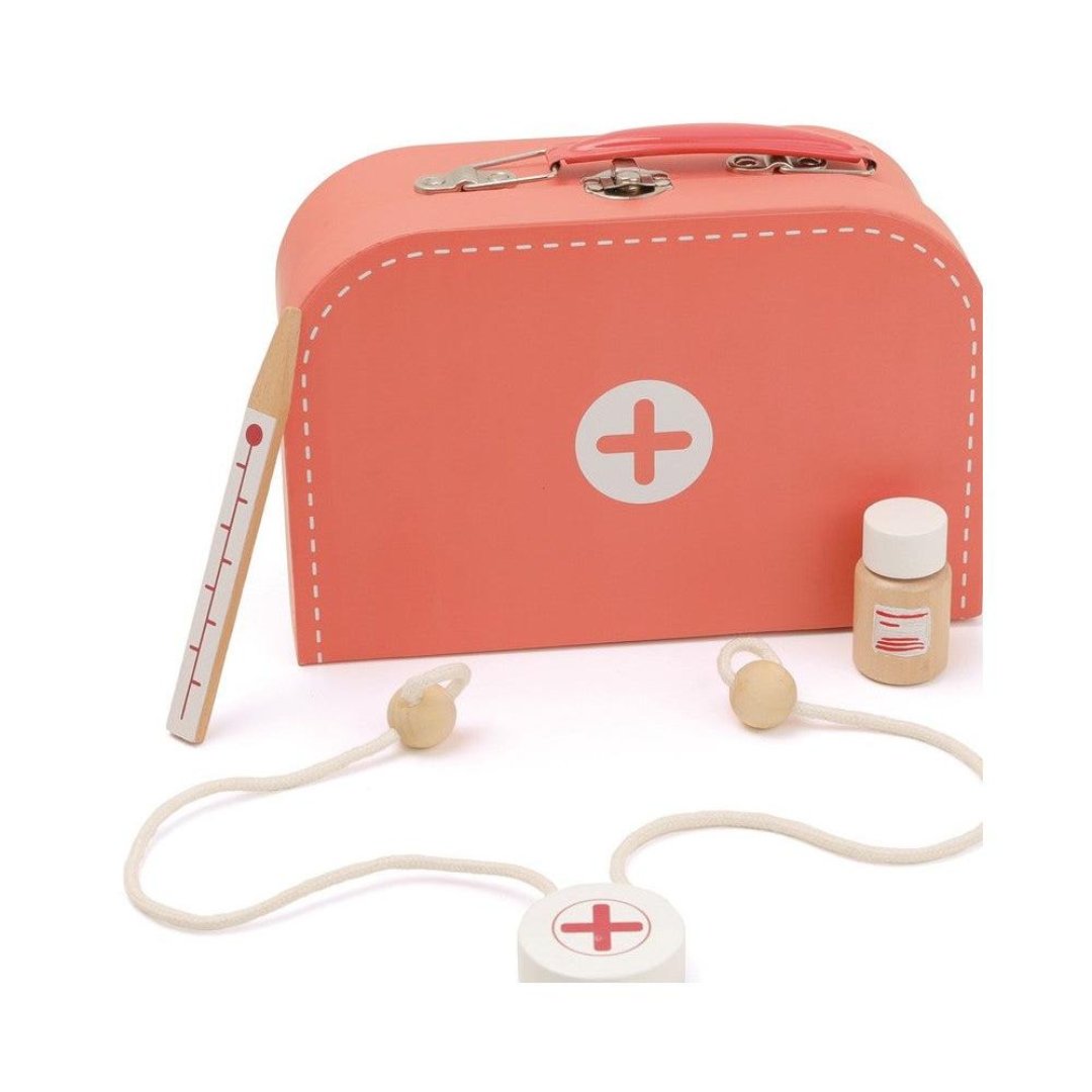 Wooden Doctor Suitcase